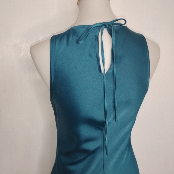 STEVE MADDEN TEAL MAXI DRESS - Picture 7 of 9